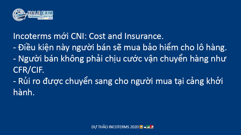 Incoterms cni