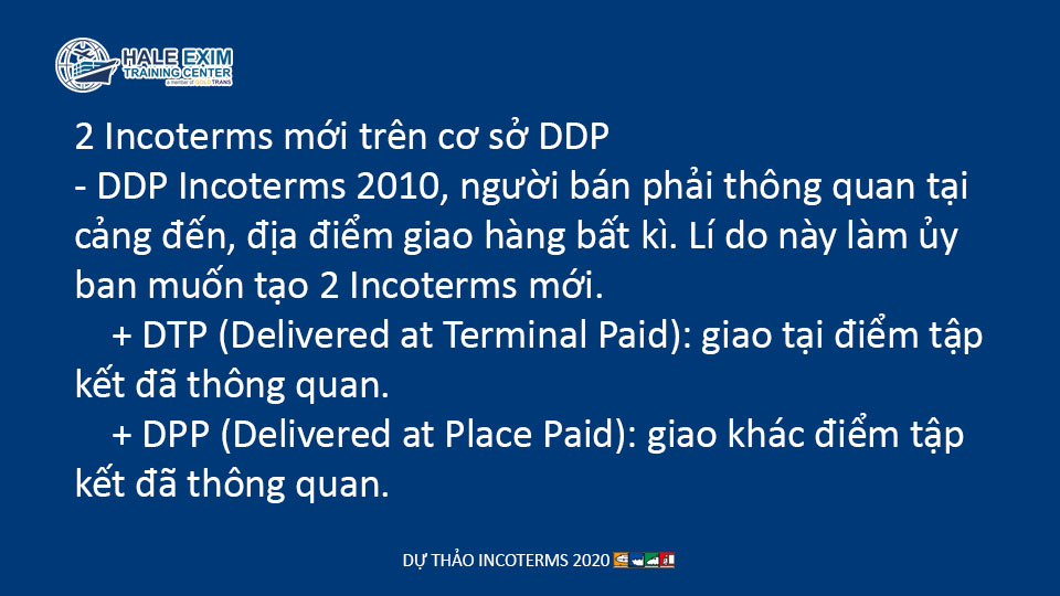 ddp incoterms 2020