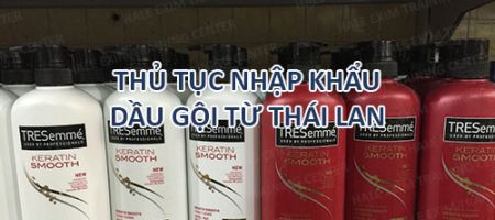 nhập khẩu dầu gội