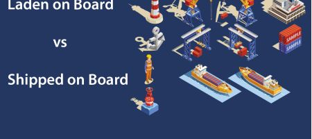 laden on board vs shipped on board