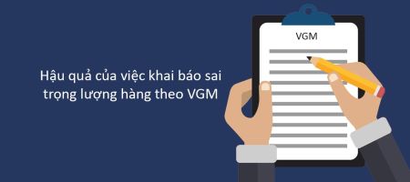 khai sai trọng lượng hàng hóa vgm