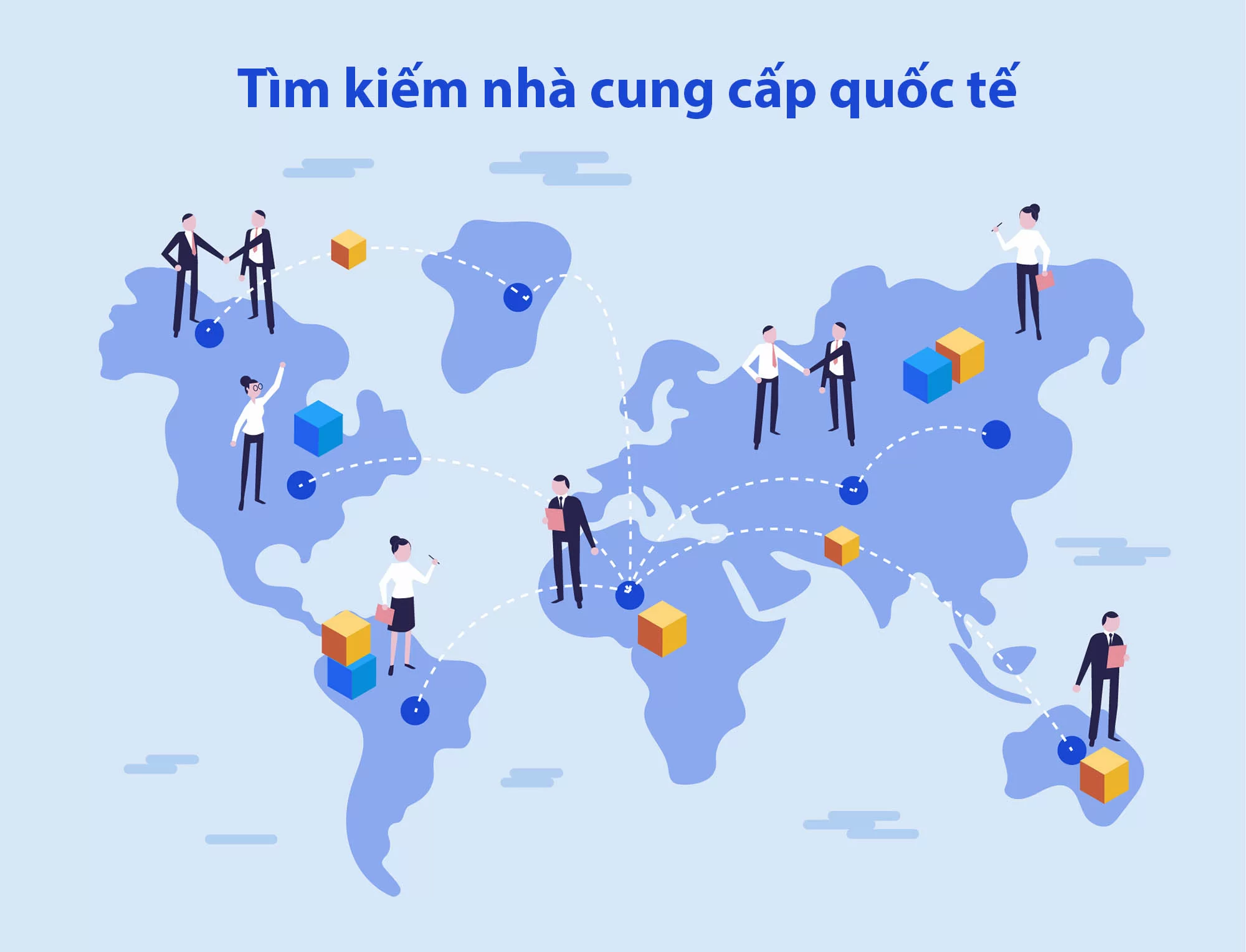 tìm kiếm nhà cung cấp quốc tế