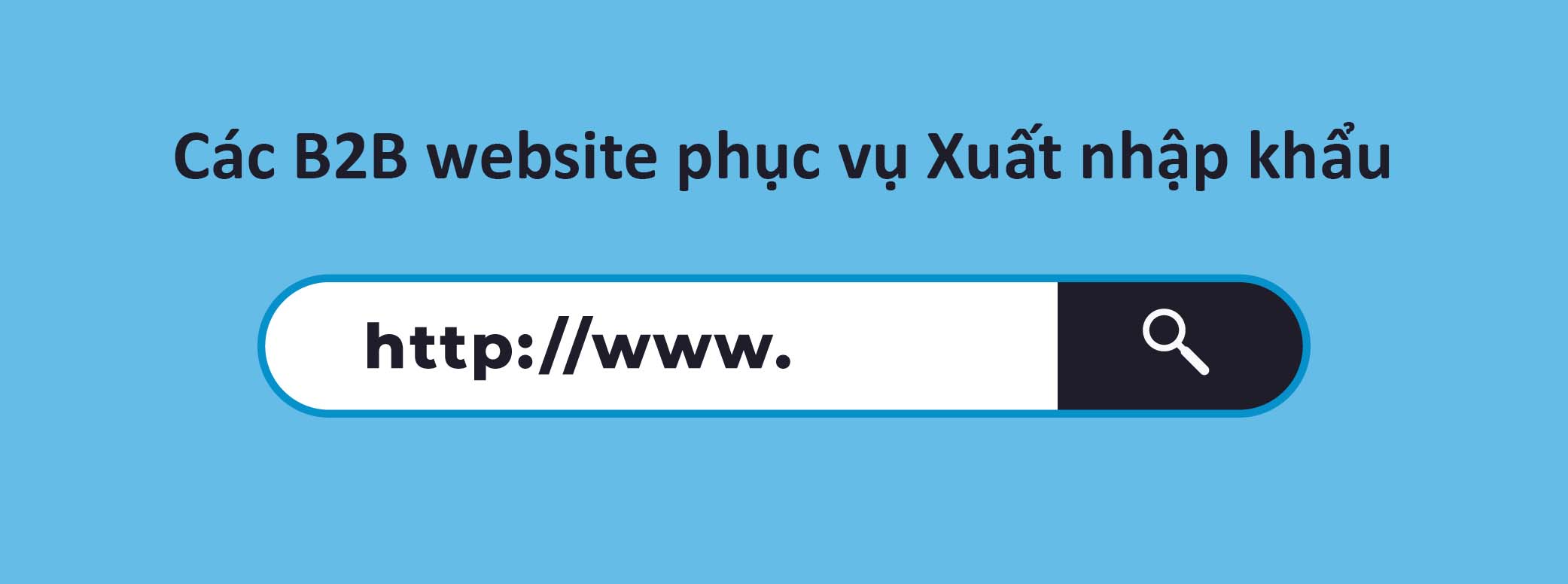 B2B website xuất nhập khẩu