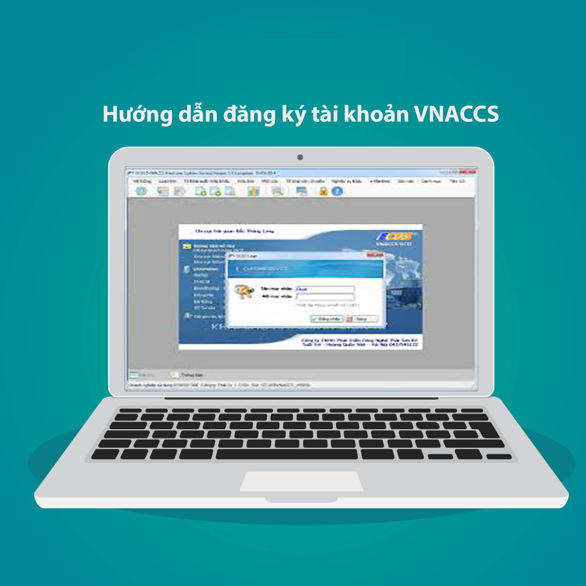 hướng dẫn đăng kí tài khoản vnaccs